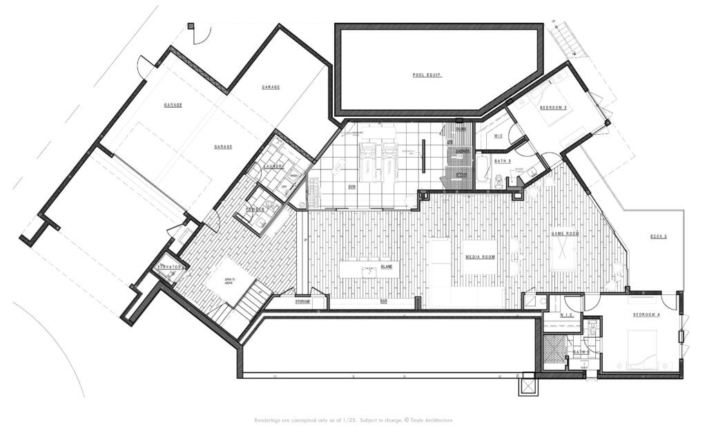 lower floor plan
