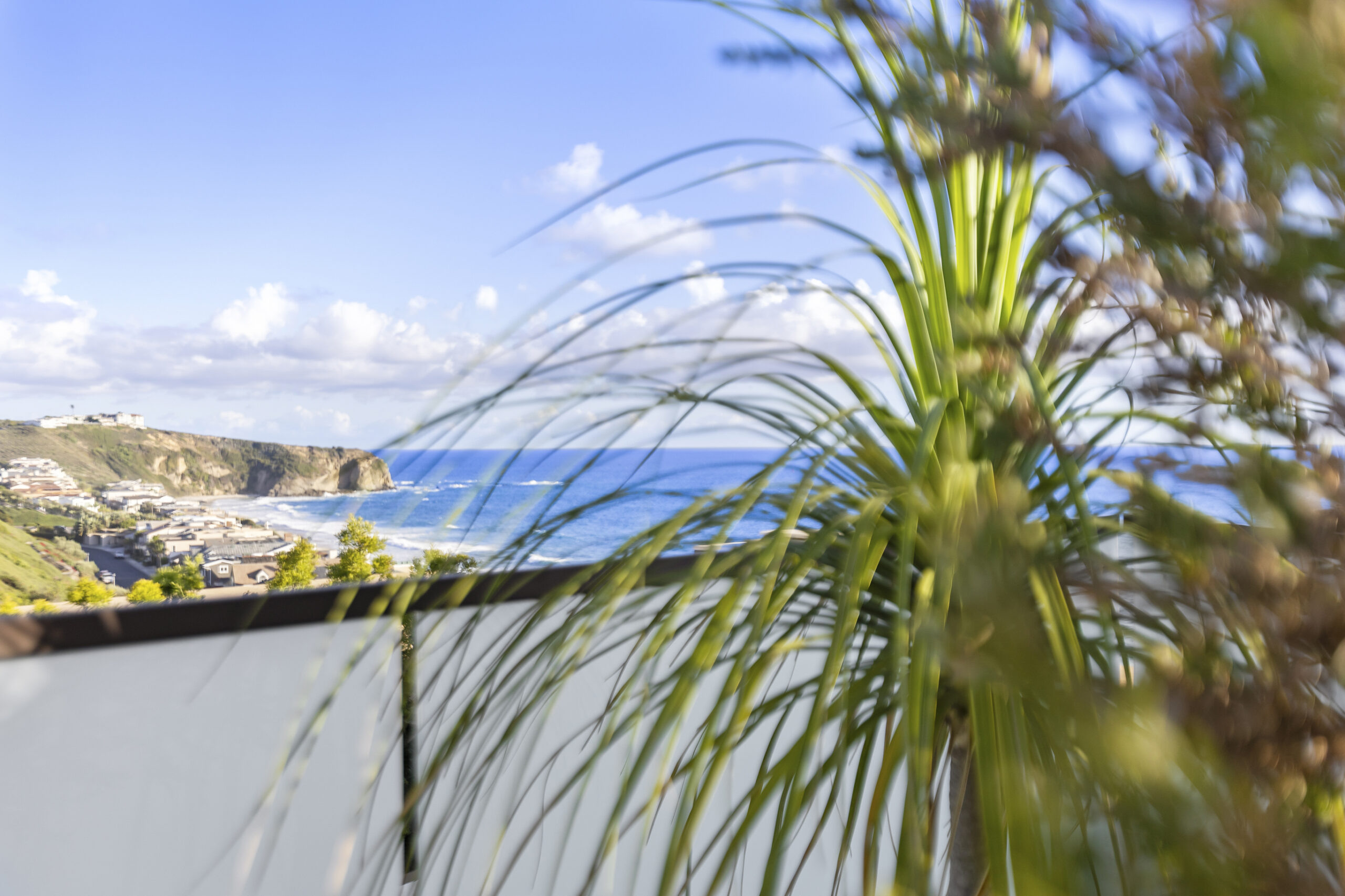 ocean view from the deck