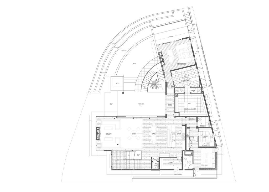 main level floor plan
