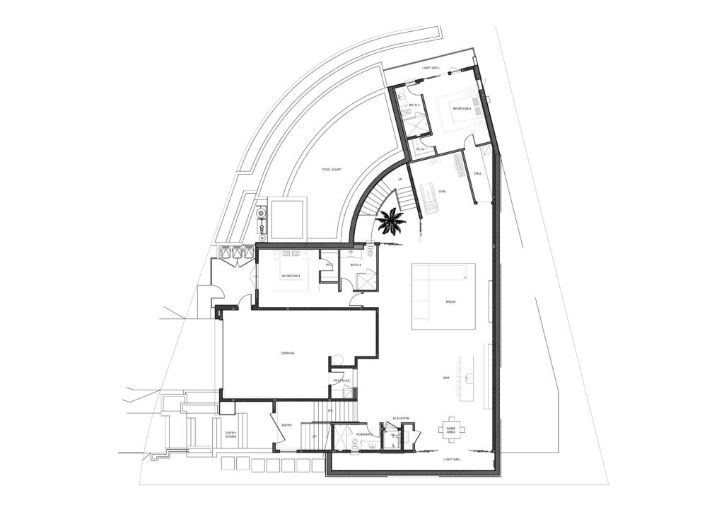 LOWER LEVEL FLOOR PLAN