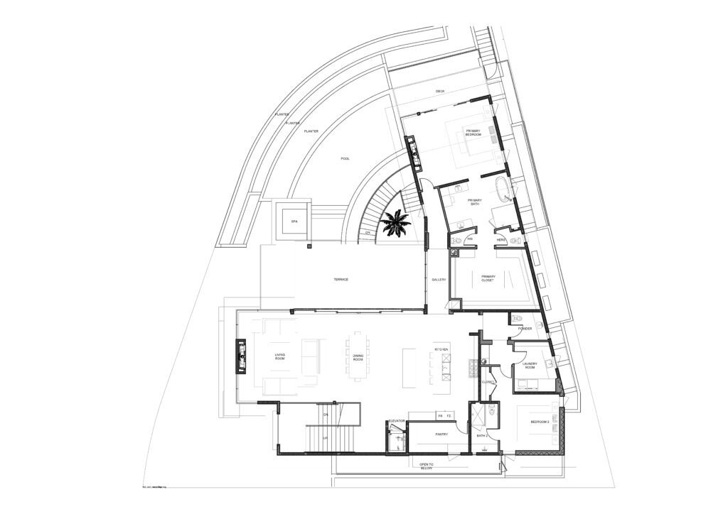FIRST LEVEL FLOOR PLAN