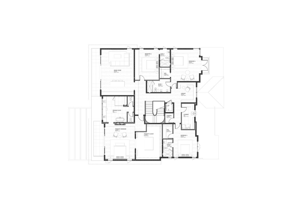 second floor plan