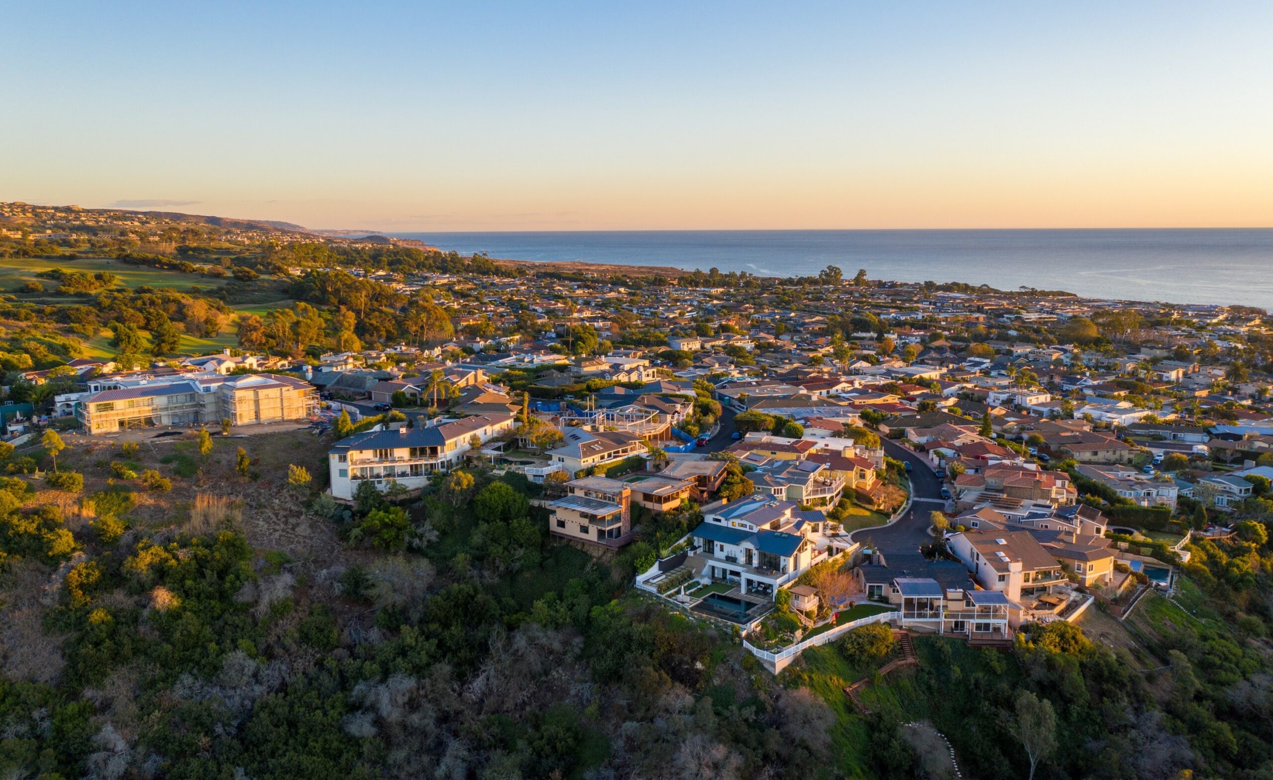 corona highlands community aerial view